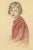 Charming early 20th-century portrait of a young child titled *Peter*, drawn by British artist Olive Snell and reproduced...