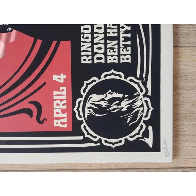 Contemporary Shepard Fairey (Obey), Paul McCartney Change Begins (Red), 2009, Screenprint For Sale - Image 3 of 7