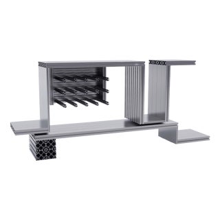 Los Angeles Wine Cabinet from Aluminium Exchange For Sale
