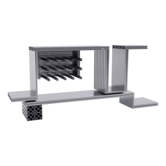 Los Angeles Wine Cabinet from Aluminium Exchange For Sale