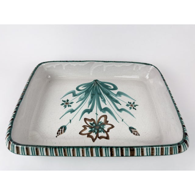 Ceramic Large Ceramic Dish by Robert Picault, Vallauris, France, c.1960 For Sale - Image 7 of 13