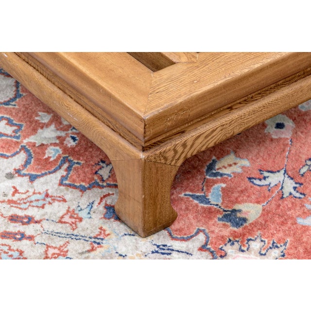 Wood Antique Japanese Carved Elmwood Foot Stool For Sale - Image 7 of 7