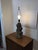 Dark Green Mid-Century Modern Biomorphic Table Lamp, Circa 1970s For Sale - Image 8 of 8