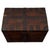 Antique 19th Century English Victorian Iron-Bound Oak Silver Chest For Sale - Image 3 of 13