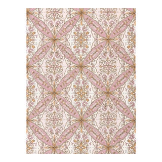 The House of Scalamandré Provence Fabric, Petal Pink For Sale