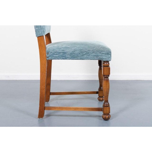 Provenance Oak Dining Table and Dining Chairs, 1950s, Set of 7 For Sale - Image 17 of 18