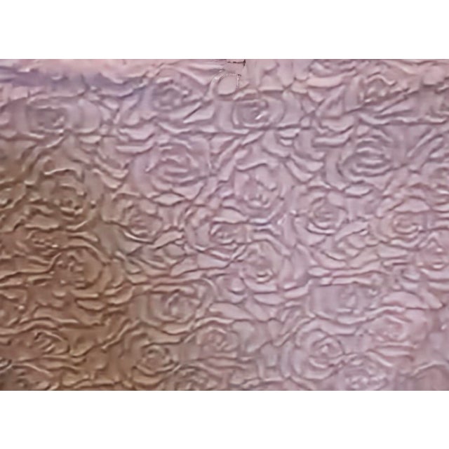 Modern Handmade Luxury Patchwork Minky Blanket | Blush Pink & Ivory | One of a Kind Plush Throw For Sale - Image 3 of 5