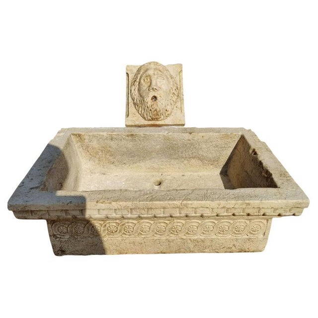 Ruby ​​Marble Sink, Venice, Italy, Early 20th Century For Sale - Image 10 of 10