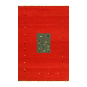 2020s Flat Weave Hand Knotted Sumak