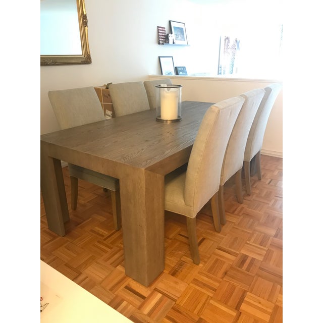 Restoration Hardware Machinto Rectangular Dining Table Chairish