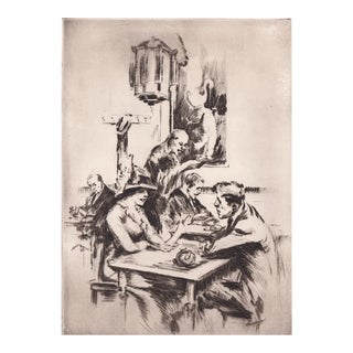 1920s Alexander Blum Chop Suey Etching For Sale