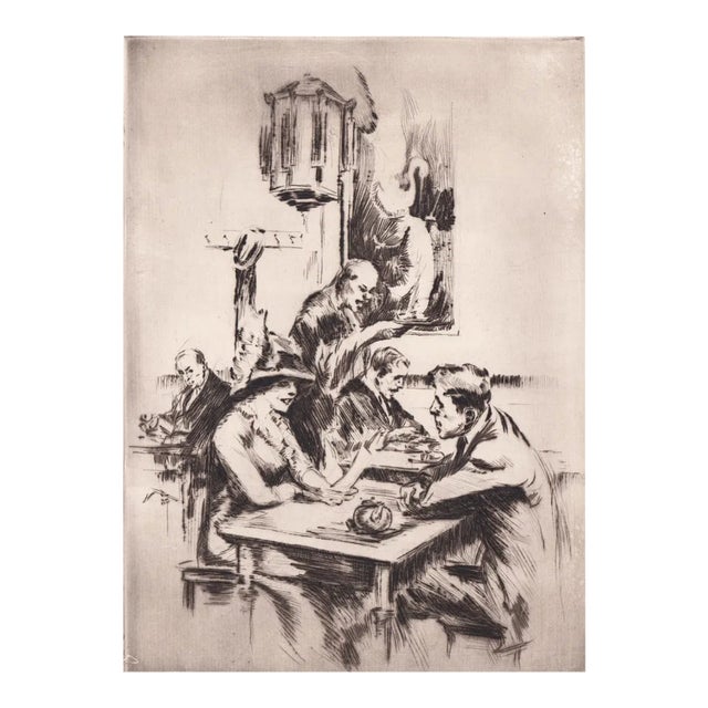 1920s Alexander Blum Chop Suey Etching For Sale