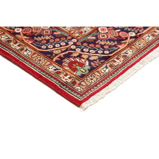 Middle Eastern Hand-Knotted Tabriz Rug For Sale - Image 5 of 11