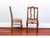 Bring timeless French elegance to your dining room with this exceptional set of six vintage Louis XV-style dining chairs,...