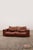 Vintage Budapest Sofa in Cognac Color by Paola Navone for Baxter, 1990s For Sale - Image 16 of 17