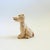 A vintage hand made pottery dog. Made in Uruguay by Artesania Rinconada. Great hand sculpted and carved detailing of the...