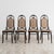 Vintage Four-Chair Dining Set from Sautto & Liberale, 1950s, Set of 4, in Good conditions. Designed 1950 to 1959 This...