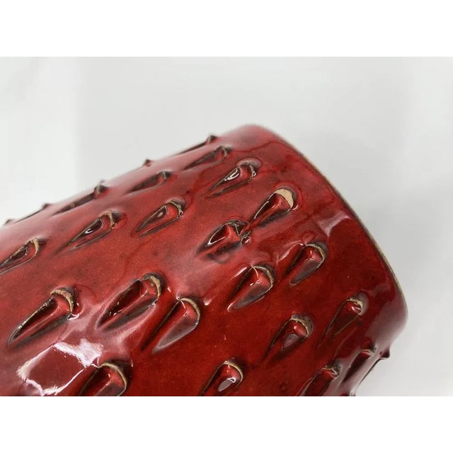 Ceramic Italian Ceramic Fragola Flower Pot by Fratelli Fanciullacci, 1960 For Sale - Image 7 of 8
