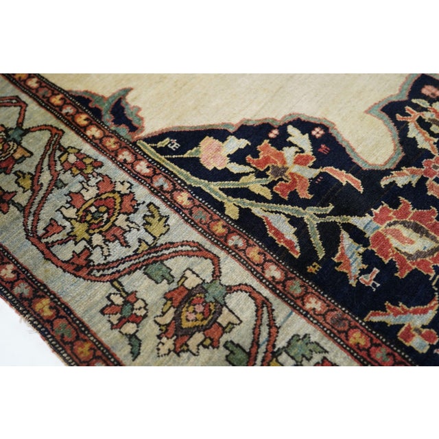 Traditional Late 18th Century Antique Sarouk Rug 4'2'' X 5'10'' For Sale - Image 3 of 10