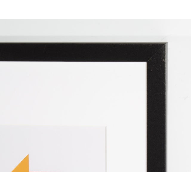 Contemporary 1995 “Konstruktion and Intuition” Serigraph Print by Anton Stankowski For Sale - Image 3 of 7