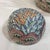 Ceramic Vintage Decorative Ceramic Ginger Jar With Feather Pattern For Sale - Image 7 of 8