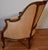 1900 Antique French Louis XV Hand Carved Walnut Living Room Chair / Used Fabric For Sale - Image 16 of 18