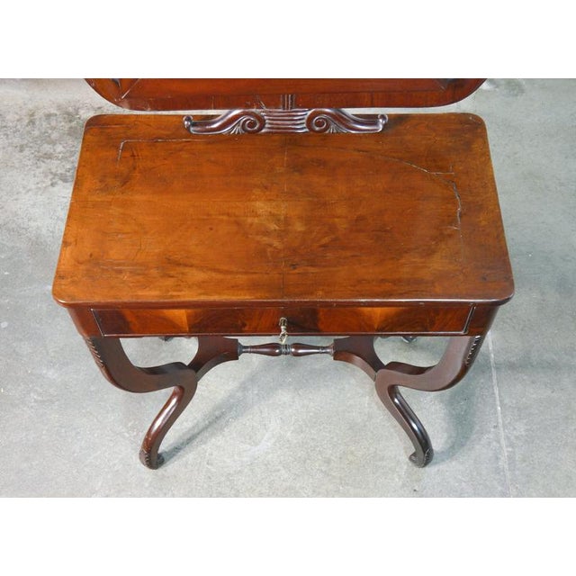 Charles X Dressing Table with Drawer For Sale - Image 5 of 18