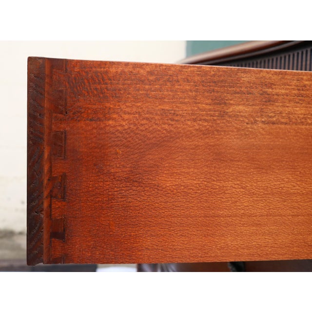 Mid 20th Century Kindel Furniture Mahogany Serpentine Chest of Drawers/Commode For Sale - Image 12 of 15