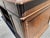 Vintage Sligh Furniture Leather Top Mid Century Modern Campaign Executive Desk For Sale - Image 9 of 12