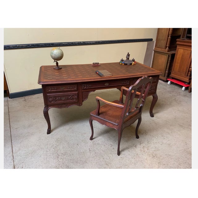 Antique Desk in Oak, 1910 For Sale - Image 13 of 13