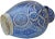Ceramic Blue Vase W/ Andalusian Motif For Sale - Image 7 of 11
