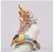 1990s Sterling Gold, Ruby, Amethyst & Emerald Gemstone D Dragon Ring Size 9 For Sale - Image 4 of 7