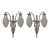 Large French Art Deco Wall Sconces by Delatte 1920s France - A Pair For Sale