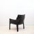 Metal Cab 414 Chair in Black Stitched Leather attributed to Mario Bellini for Cassina, 1980s For Sale - Image 7 of 10