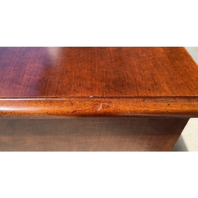 Pair of Chippendale Style Three Drawer Nightstands For Sale - Image 12 of 13