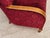 Wood Danish Armchair in Cherry-Red Furniture Velour, 1960s For Sale - Image 7 of 18