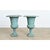 French Pair of 19th Century Cast Iron Planter Urns For Sale - Image 4 of 9