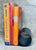 1960s Mid Century Modern Matte Black “Bookworm” Steel Coil Bookends For Sale - Image 12 of 12