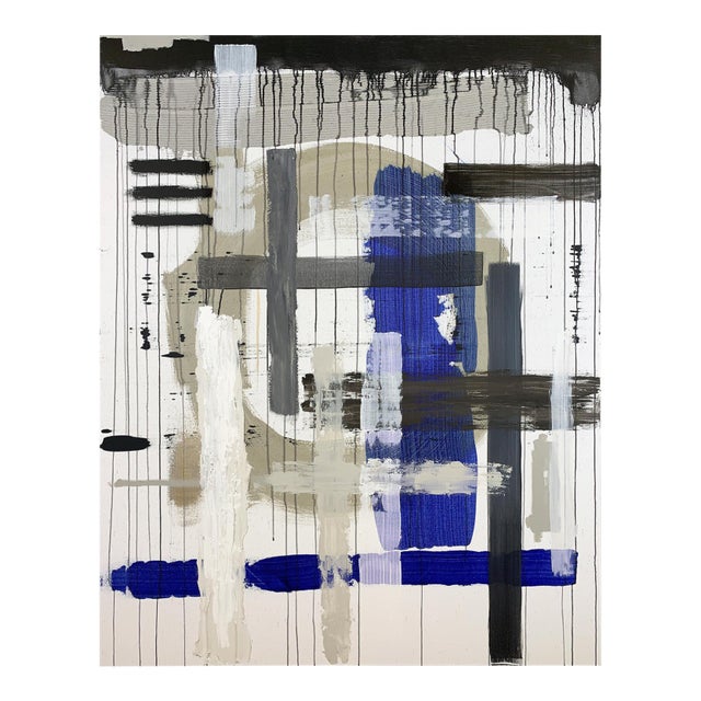 Crossroads No. 11 - Original Abstract Painting by J. Kent Martin For Sale