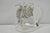 Silver Vintage Art Nouveau Floral Sterling Silver Overlay Crystal Glass Water Pitcher For Sale - Image 8 of 11