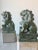 Pair of Large Vintage Chinese Green Soapstone Foo Dog Guardian Sculptures For Sale In Miami - Image 6 of 12