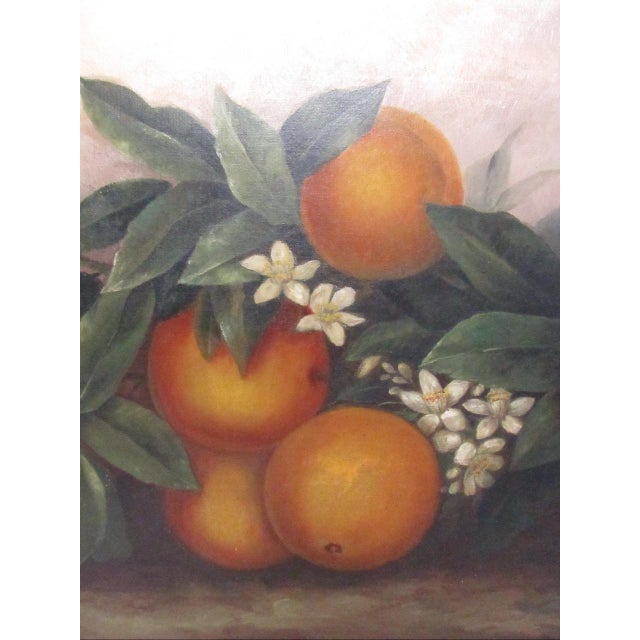 Antique English Still Life Painting of Fruit For Sale - Image 9 of 14
