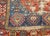 Antique Caucasian Kazak Rug, Medallion Pattern, Hand-Knotted Wool, Blue & Red, 4' x 8' For Sale - Image 15 of 16