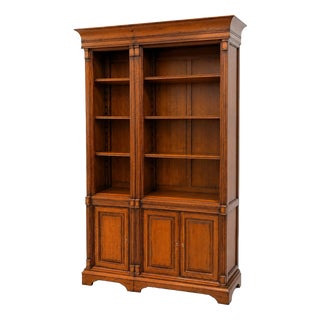 Open Bookcase in Cherrywood For Sale