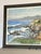 1970s unsigned California Plein Air Oil on Canvas of Laguna Beach Coast Line. Canvas in great condition, new brown...