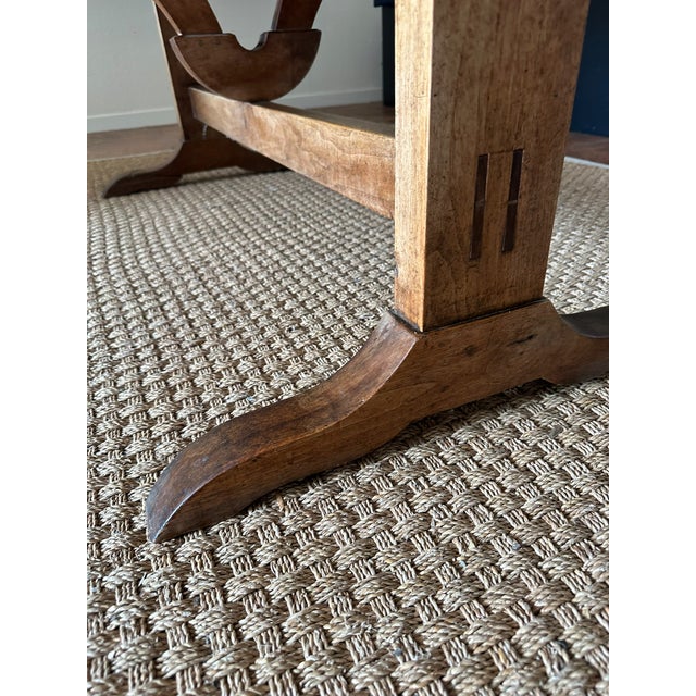 19th-Century French Provincial Oval Tilt-Top "Vendange" Wine Tasting Table For Sale - Image 13 of 15