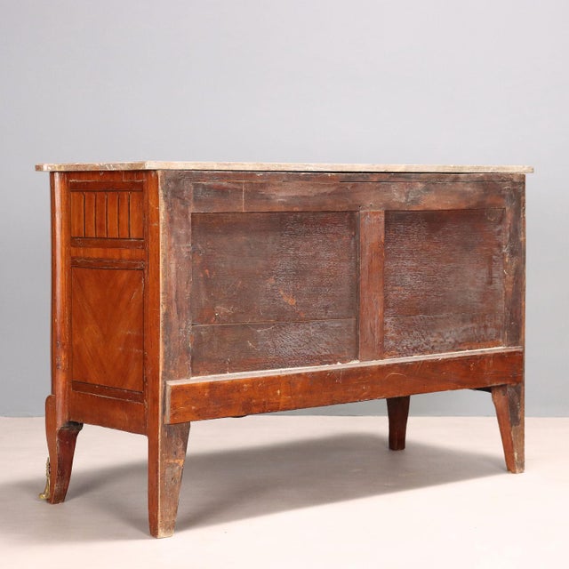 Louis XVI Style Chest of Drawers For Sale - Image 9 of 10