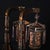 Asian Pair of Vintage Carved Horn Hexagonal Lantern Ornaments With Stands For Sale - Image 3 of 9