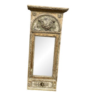 Mid 18th Century Swedish Trumeau Mirror For Sale