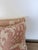 Traditional Pair of Bespoke Lumbar Pillows in Fortuny "Corone" Pattern For Sale - Image 3 of 12